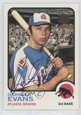 2002 Topps Archives Darrell Evans #TAA-DEV Auto 0a6
