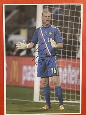 Vyacheslav Malafeev Russia Footballer Signed A4 Picture