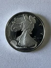 1/10 Oz Highland Mint Silver Round. Walking Liberty Design