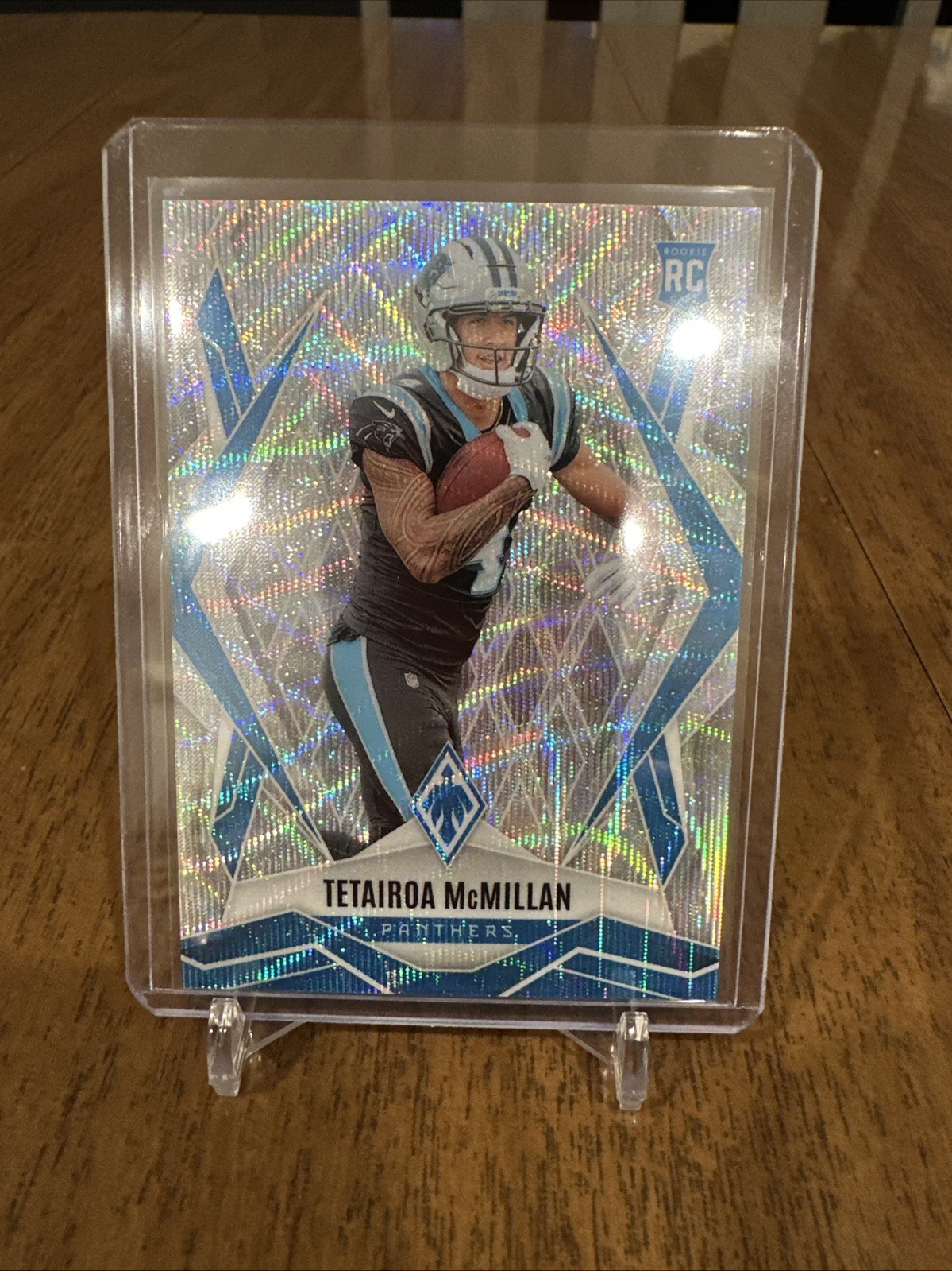 Tetairoa McMillan 2025 Panini Phoenix #155 Wave Rookie RC /199