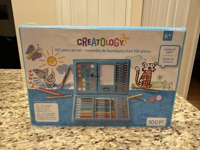 Creatology 100-PIECE Kids Art Set Markers, Paints, Crayons, & Pencils (BrandNew)