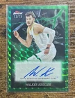 2025 Topps Finest Basketball Walker Kessler Auto Refractor Green Geometric /75