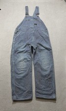 Oshkosh Vintage Latzhose W38 L29 60s 70s Rare Gestreift Workwear True