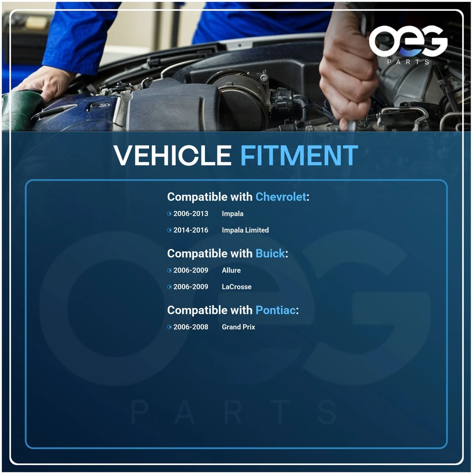 Nuevo motor limpiaparabrisas y acoplamiento para Chevrolet Impala Limited 14-16 602225AS 19120737 Foto 4 de 4