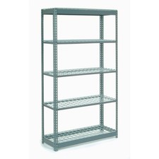 Global Industrial Extra Heavy Duty Shelving 48"W x 12"D x 96"H With 5 Shelves
