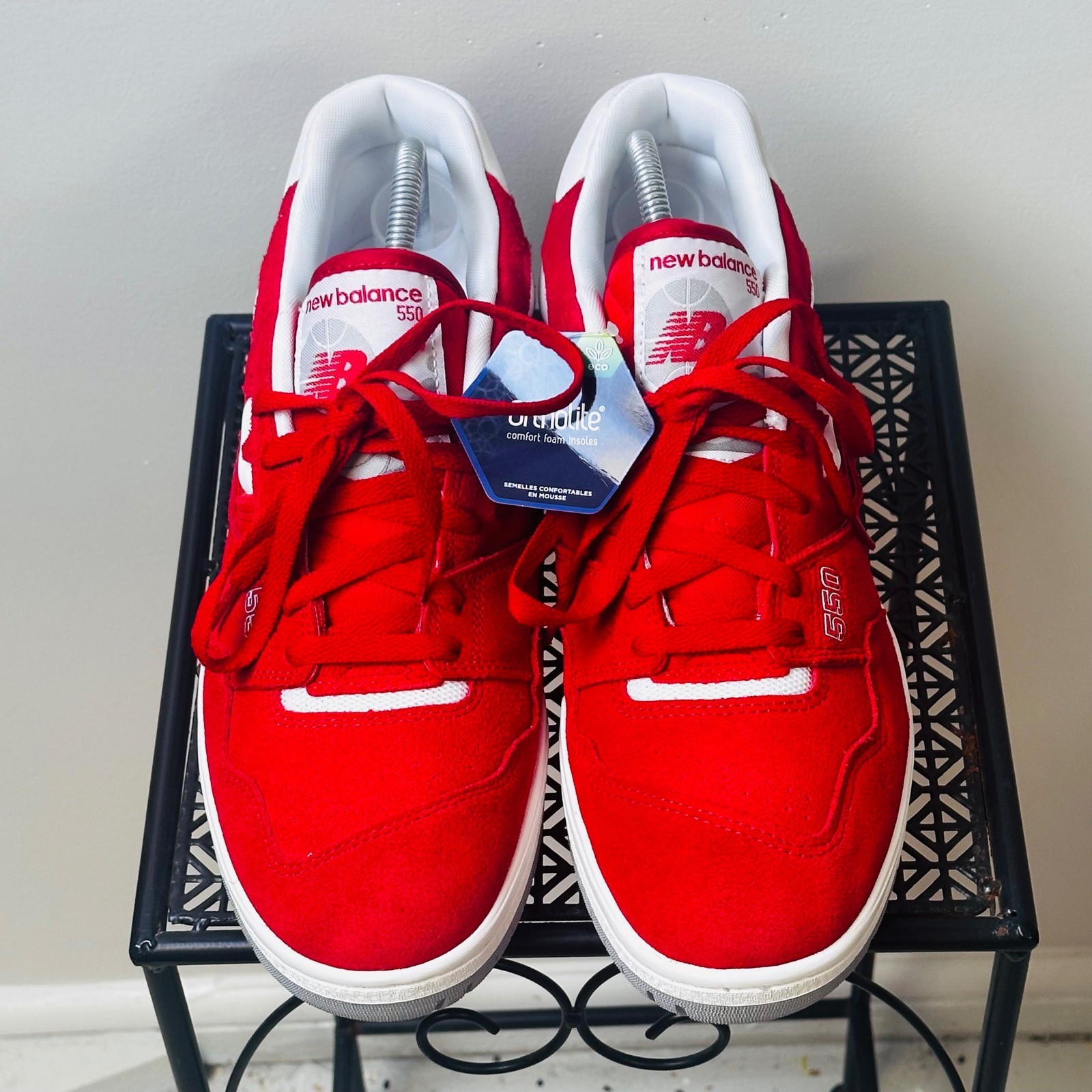 New Balance 550 Suede Sneakers Mens Size 11.5 Shoes Streetwear BB550VND NWOB thumbnail 5