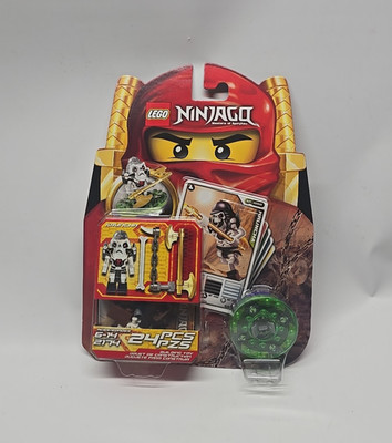 Купить lego ninjago spinner black turntable with orange skulls