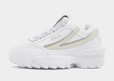 Authentic Fila Disruptor II Women ® ( Women UK 4, 5, 5.5 & 6.5 ) White / Goat