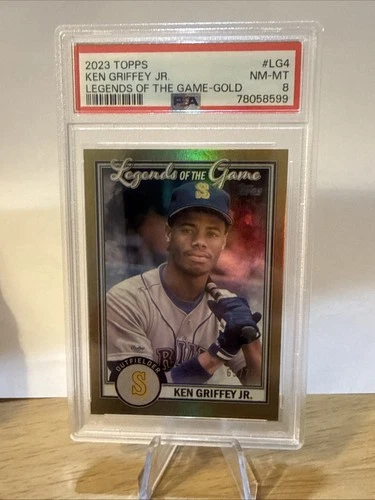 2023 Topps Series 2 Legends Of The Game Gold Ken Griffey Jr#69 /75..Pop 1
