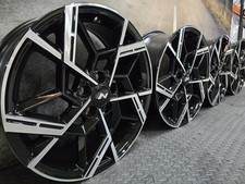 REFURBISHED GENUINE 19" HYUNDAI TUCSON NX4 N LINE ALLOY WHEELS SET 52910-N7400