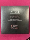 U.S. Mint 2024-S Limited Edition Silver 8-Coin Proof Set w/ Box and CoA