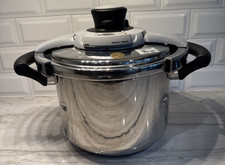 T-Fal Clipso Diffusal Pressure Cooker Pot 6L MADE IN FRANCE Induction Pot Timer