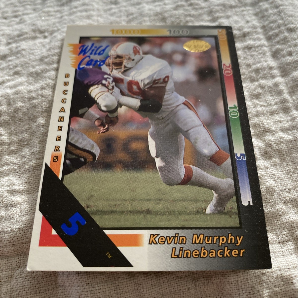 1992 Wild Card - Kevin Murphy #452 5 Stripe | eBay