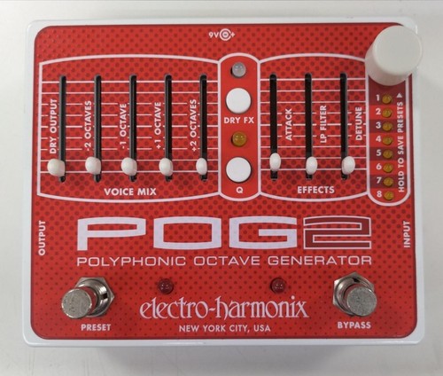 ELECTRO HARMONIX POG2 POLYPHONIC OCTAVE GENERATOR 123346