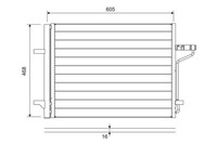 Valeo Kondensator Klimaanlage Aluminium Mit Trockner FüR Ford C-Max II 2.0