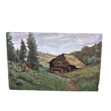 Postkarte AK Schwarzwald Haus Künstlerkarte ...