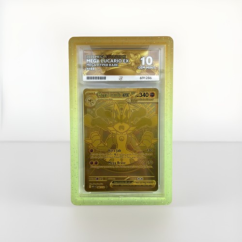 Mega Lucario ex graded ACE 10 for sale on eBay