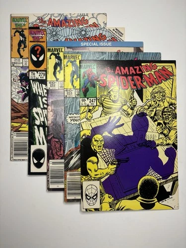 Amazing Spider-Man Series One LOT VF #247, 254, 262, 279, 280￼