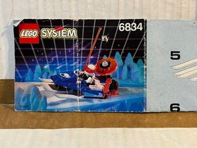 Lego 6834  Space  Ice Planet Celestial Sled  Complete w / Manual  no box