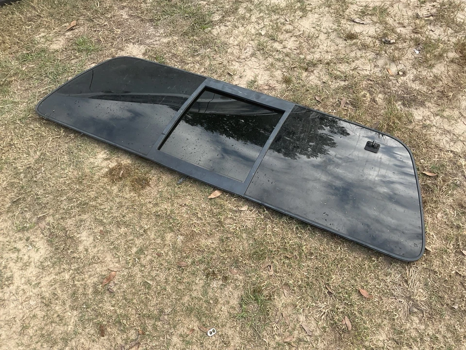 Ford F150 1997-2003 ventana trasera corredera de vidrio OEM 1998 1999 2000 2001 Foto 2 de 4