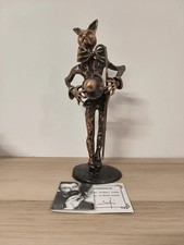 Sculpture Bronze  Yves Lohé XXème " Felix Dandy  "