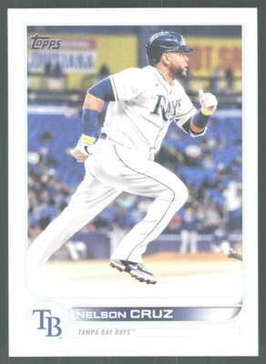 2022 Topps Series 1 Baseball 104 Nelson Cruz Tampa Bay Rays