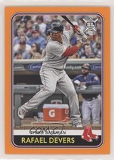2020 Topps Big League Orange Rafael Devers #85 0lc5