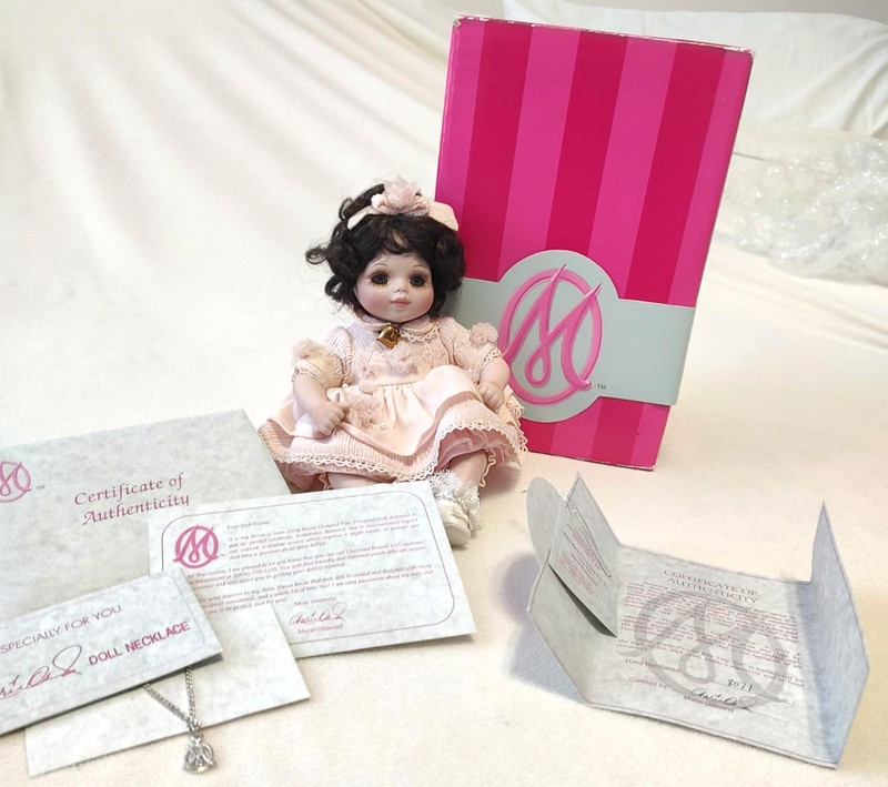 Marie Osmond's "Baby Marie Picture Day Tiny Tot" Doll With COA; Hand Numbered