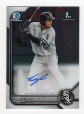 2022 Bowman Chrome Prospect Lenyn Sosa Auto #CPA-LS Autograph