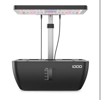 Idoo 12-Pod Hydroponics Growing System Indoor Herb Garden with LED Light - A2000