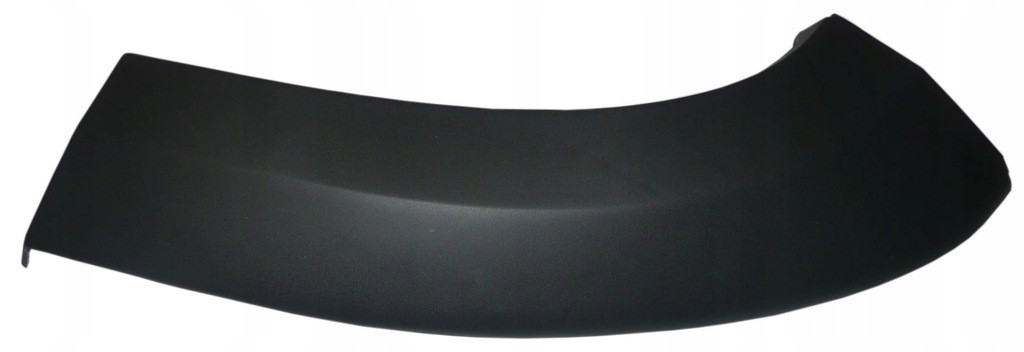 Baguette de pare-boue droite pour Citroën Jumper et Fiat Ducato avant 2014 en plastique ABS noir