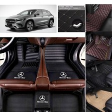 Automatten Für Mercedes-Benz GL GLA GLB 2007-2025 Auto-Fußmatten Teppiche Luxus