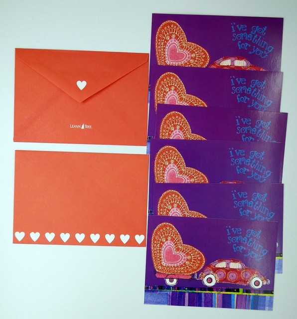 NEW Lot of 6 Cute Leanin' Tree Volkswagen Bug Valentine's ...
