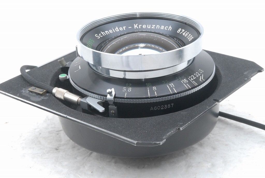Schneider Symmar 180mm f/5.6 f 5.6 12/315 Linhof Shutter Board