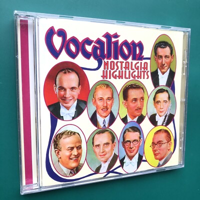 Vocalion NOSTALGIA HIGHLIGHTS Jazz Big Band CD Jack Hylton Lou Preager Lew Stone
