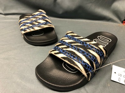 Adidas Women's Adilette Sandals Slides Zebra Edition Size 8 NEW WITH TAGS!  191525269949 | eBay