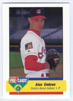 1994 Canton-Akron Indians (Class AA-Cleveland Indians) Alan Embree