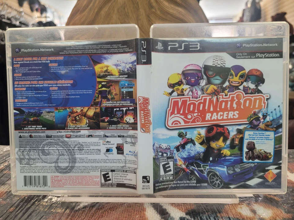 ModNation Racers Ps3 NoManual EN/FR Tested Free Shipping in Canada !! - Image 2 of 4