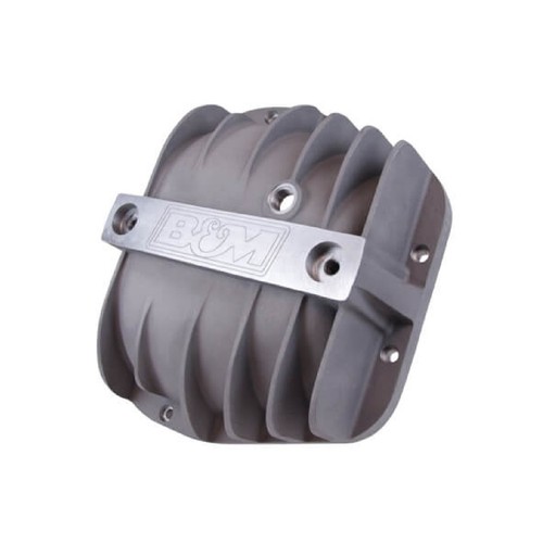 B&M 40298 Cast Aluminum Rear End Differential Cover for Ford 9.75" Differentials