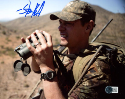 STEVEN RINELLA SIGNED 8x10 PHOTO HUNTING FISHING NETFLIX MEATEATER ...