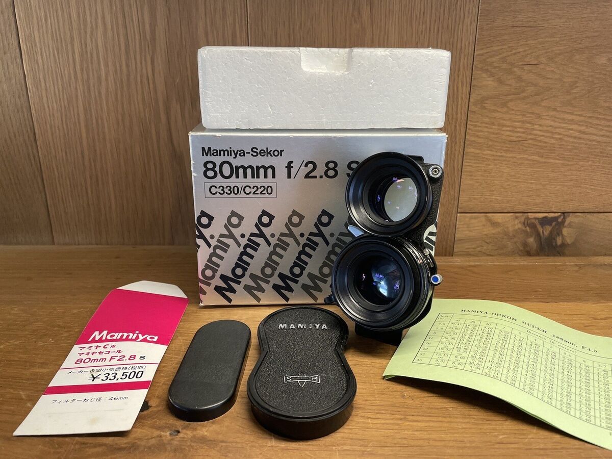 CLA'd : Near Mint in Box* Mamiya Sekor S 80mm F/2.8 Blue Dot CLA'd : Near Mint in Box* Mamiya Sekor S 80mm F/2.8 Blue Dot