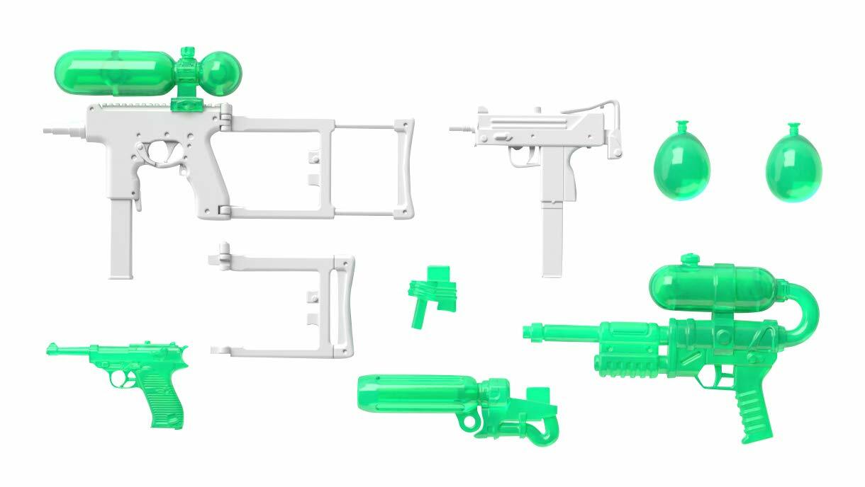 TOMYTEC Little Armory LA053 Water Gun C White x Clear Green 112 Kit w Tracking 11690₽