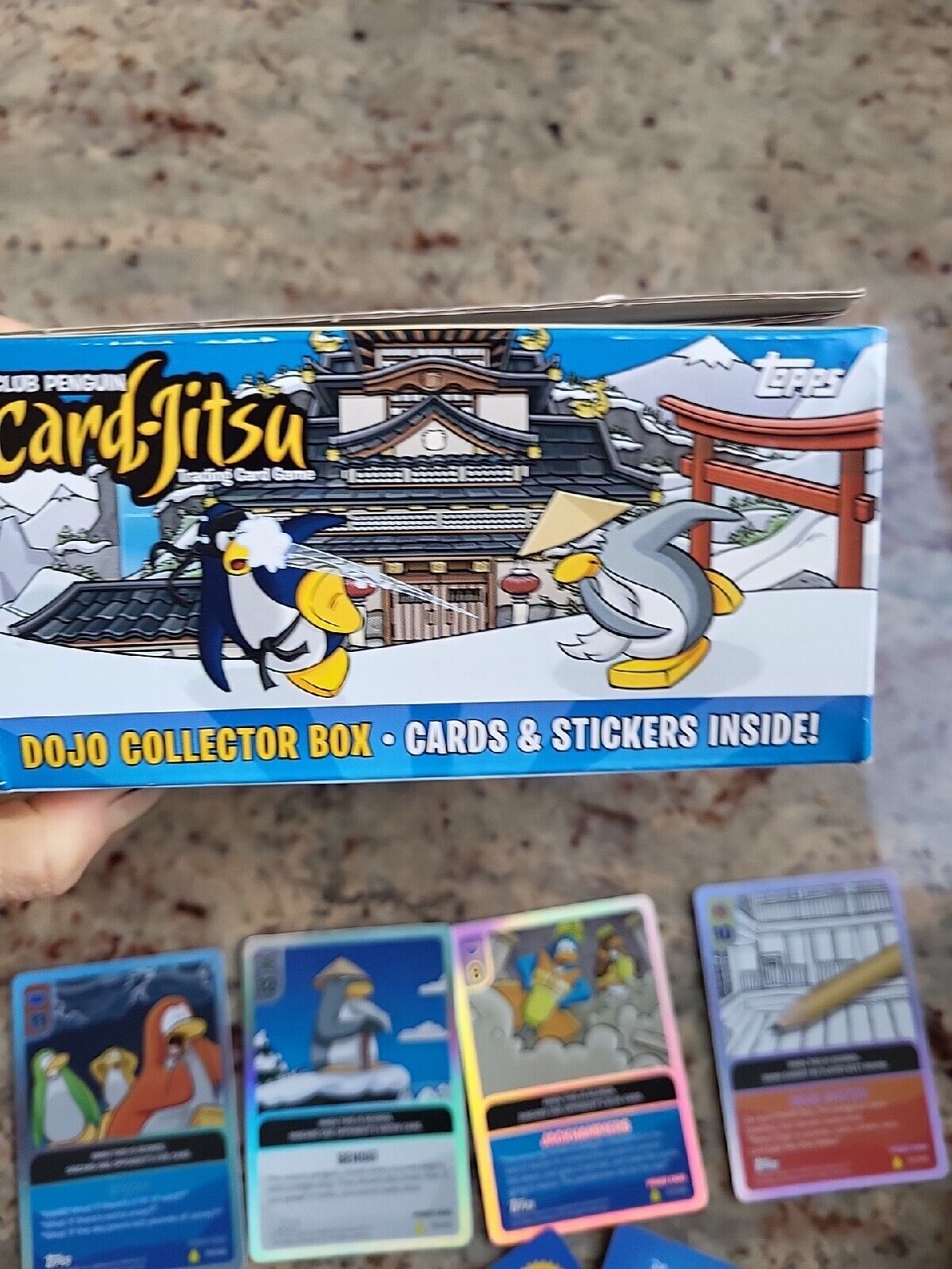 Club Penguin Card-Jitsu Trading Cards - Crispy Boy 