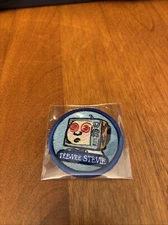 TEE-VEE STEVIE Garbage Pail Kids Book Worms EXCLUSIVE Collector's Ed. PATCH GPK