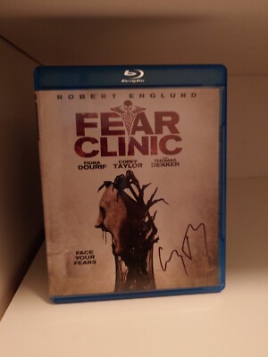 Fear Clinic Blu-ray 2015 OOP Signed Corey Taylor Skipknot