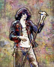 Joey Ramone of The Ramones 16x20in Poster, The Ramones Print Free Shipping US