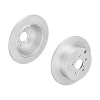 f.becker Bremsscheiben Voll Hinten Rechts Links FüR Subaru XV Impreza Forester