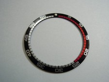 NEW RALLY STYLE BEZEL INSERT 38MM LARGE DIVERS SKX007-009 /7002-7001 /6309-7040