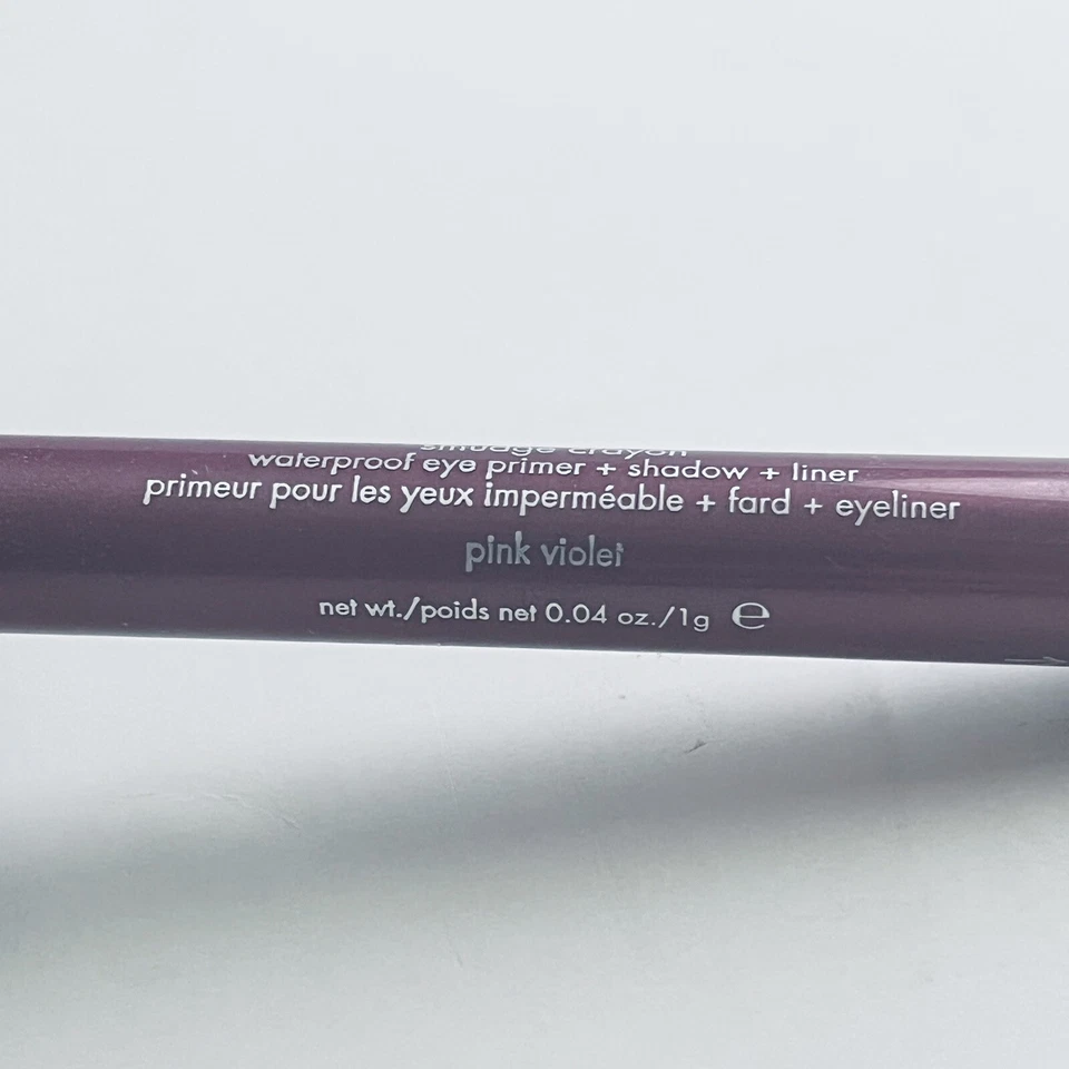 Stila Smudge Crayon waterproof eye primer + shadow + liner Pink Violet new unbox - Image 2 of 3