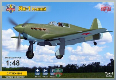 ModelSvit 4803 Maßstab 1:48 Yak-1 früh